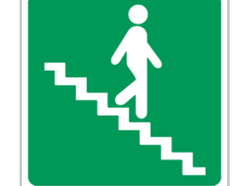 Stairs Down Right